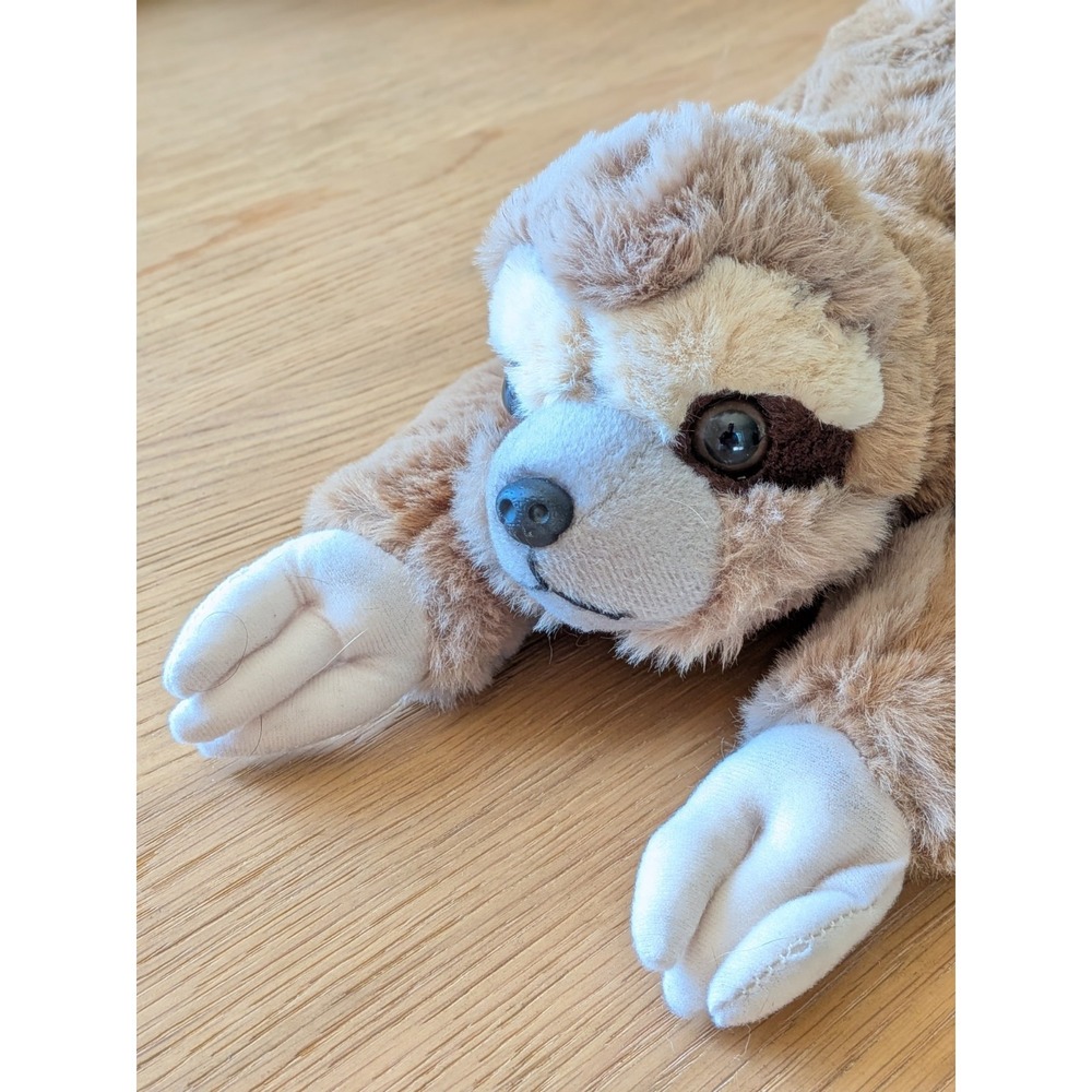 FAO Schwarz 15" Sloth Cuddly Stuffed Animal Plush